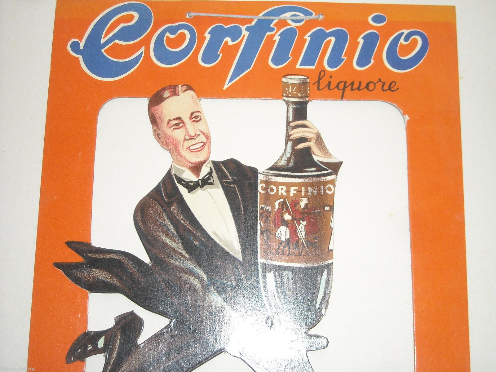 Abruzzo, Chieti, Liquori, Corfinio, Barattucci, Rara Inusuale Locandina Pubblicitaria immagine 5