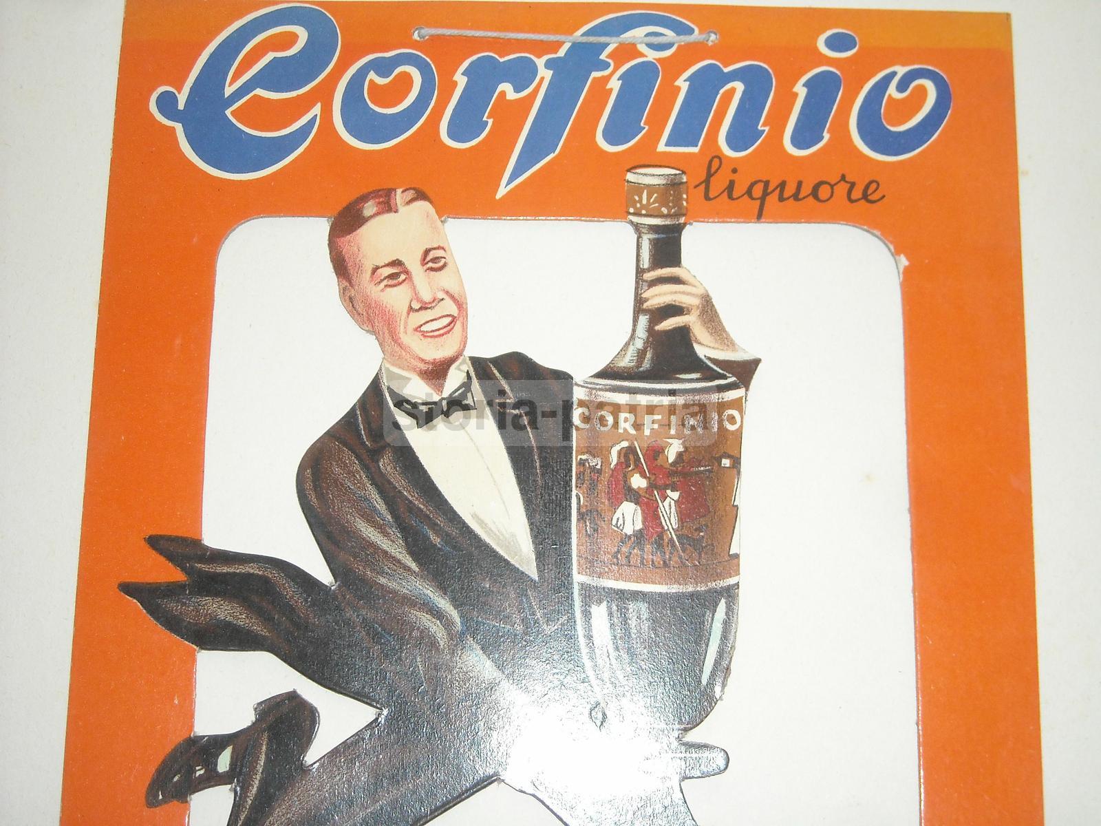 Abruzzo, Chieti, Liquori, Corfinio, Barattucci, Rara Inusuale Locandina Pubblicitaria immagine 8