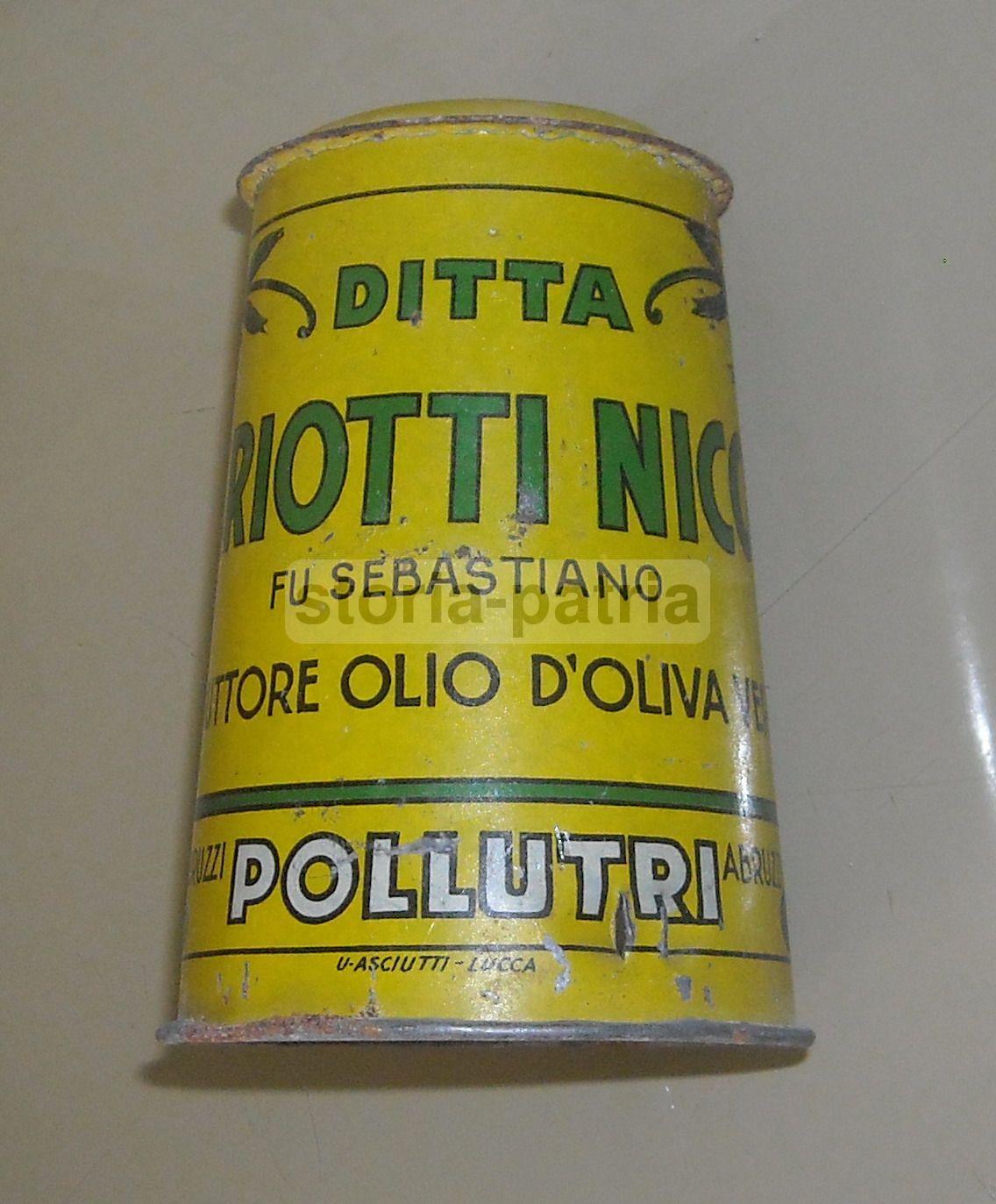 Abruzzo, Pollutri, Olio, Oleificio, Mariotti, Pubblicitaria d'Epoca, Lucca, Asciutti immagine 3