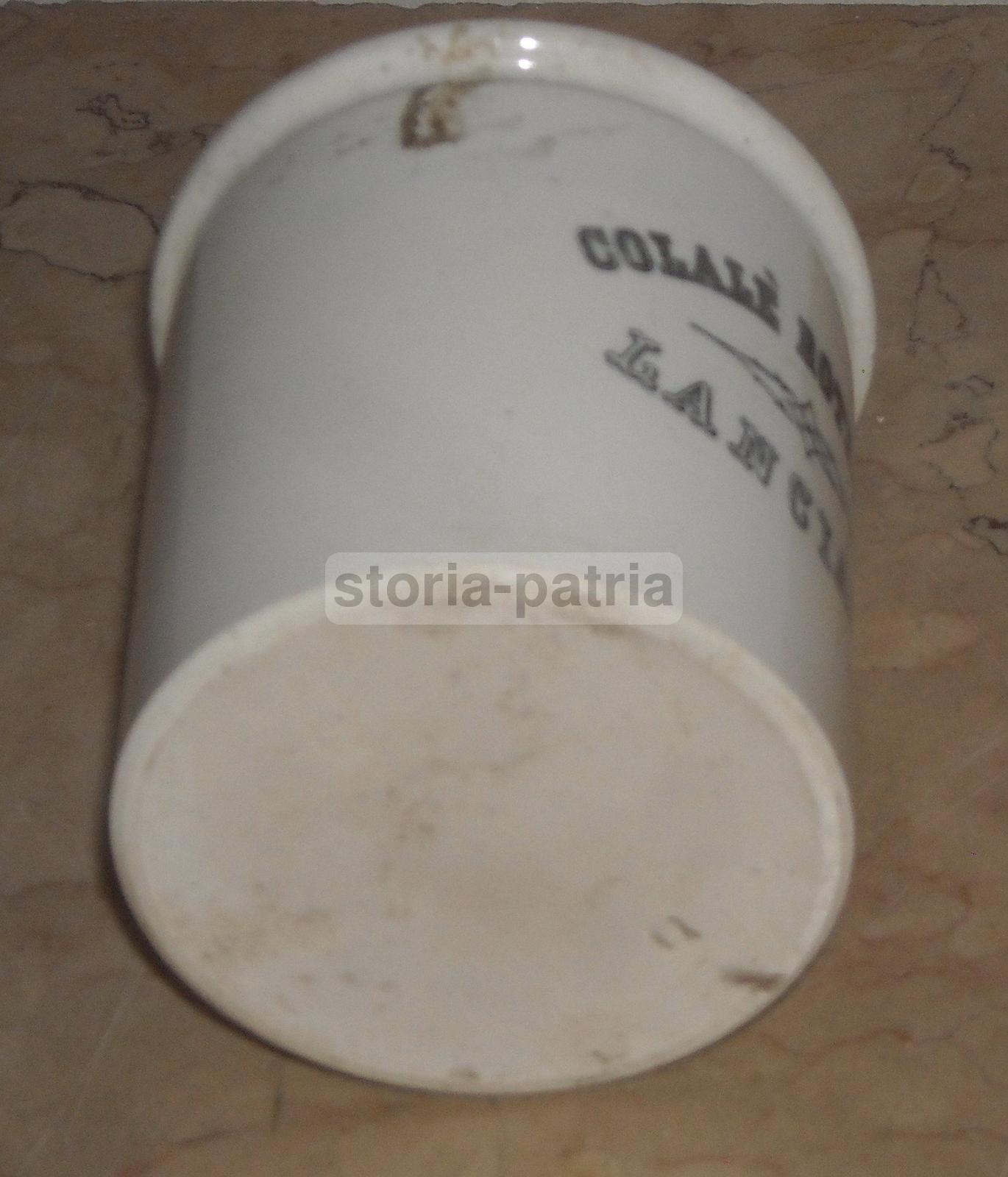 Abruzzo, Rara Antica Pubblicitaria, Sanitaria, Erboristeria, Ceramica Da Collezione immagine 3