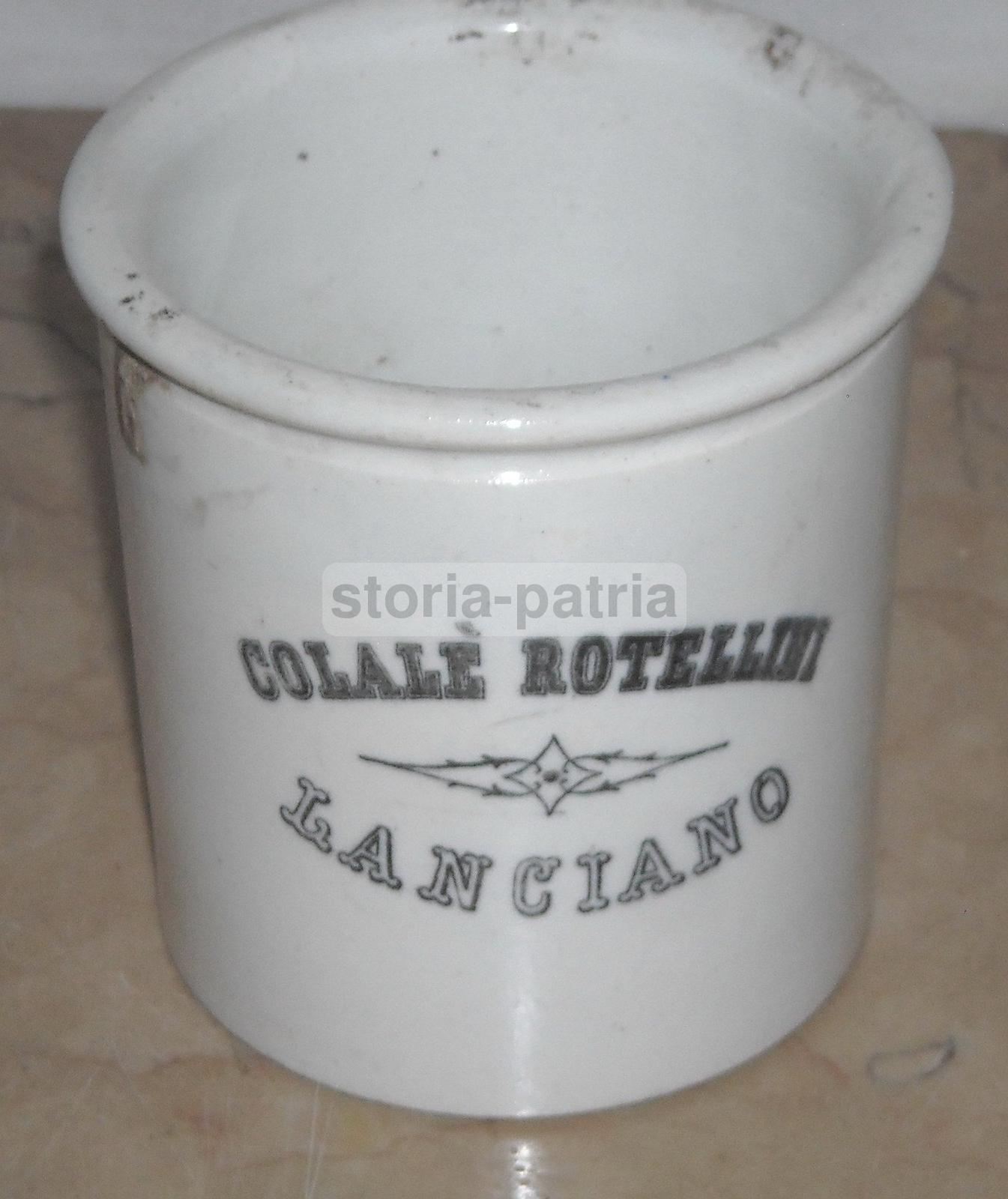Abruzzo, Rara Antica Pubblicitaria, Sanitaria, Erboristeria, Ceramica Da Collezione immagine 7