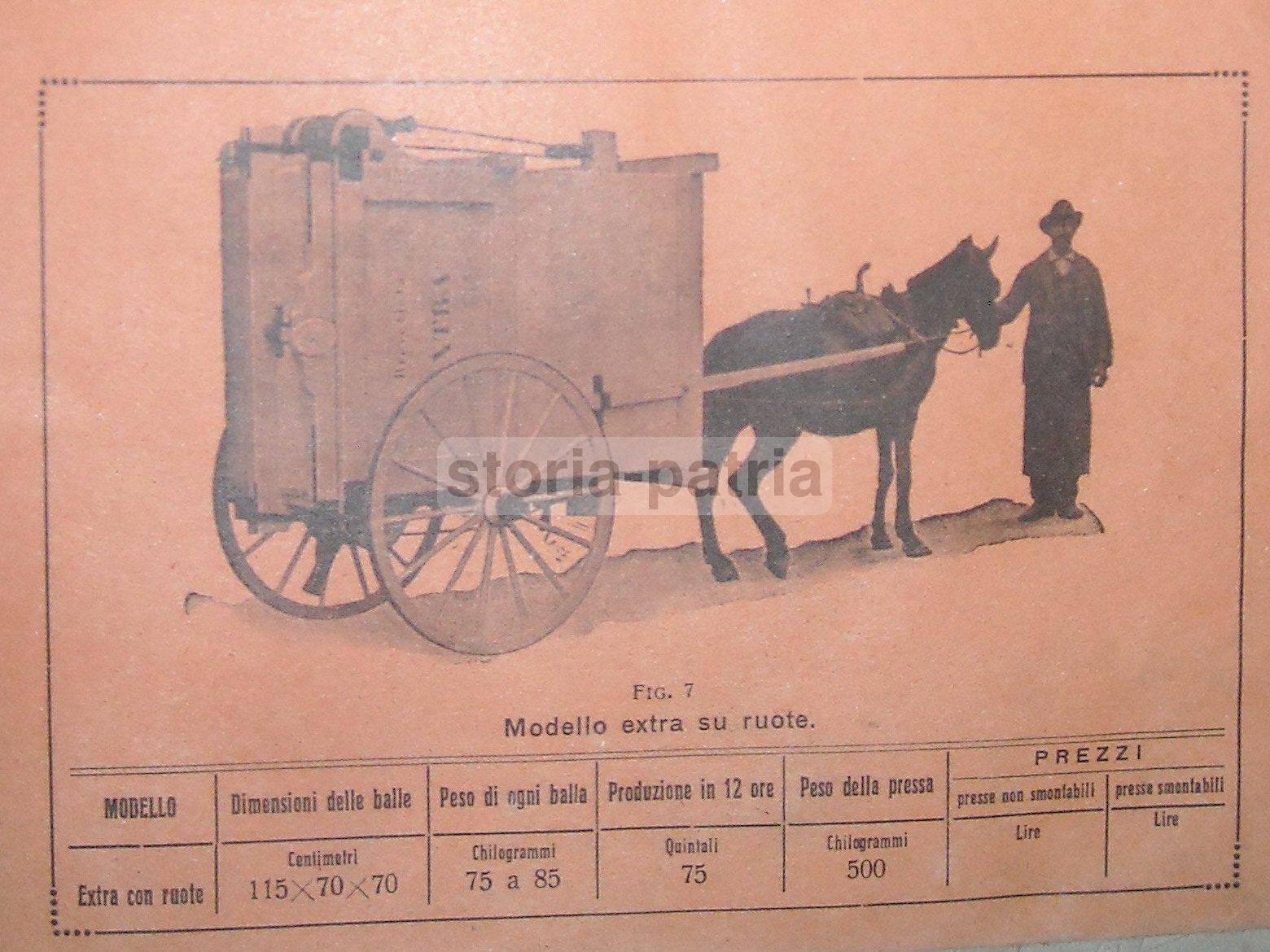 Agraria, Macchine Pressa Foraggi, Ditta Franchini, Firenze, Depliant Pubblicitario immagine 4