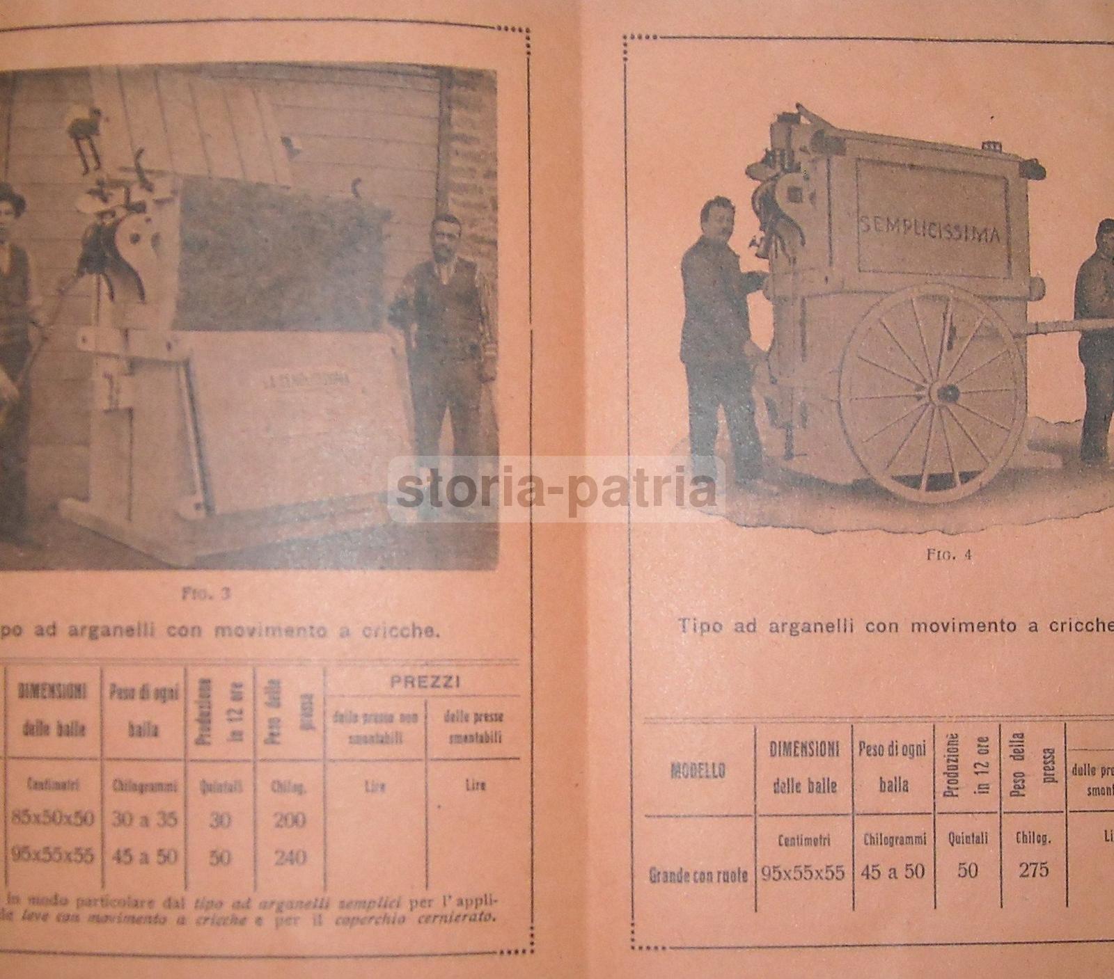 Agraria, Macchine Pressa Foraggi, Ditta Franchini, Firenze, Depliant Pubblicitario immagine 6