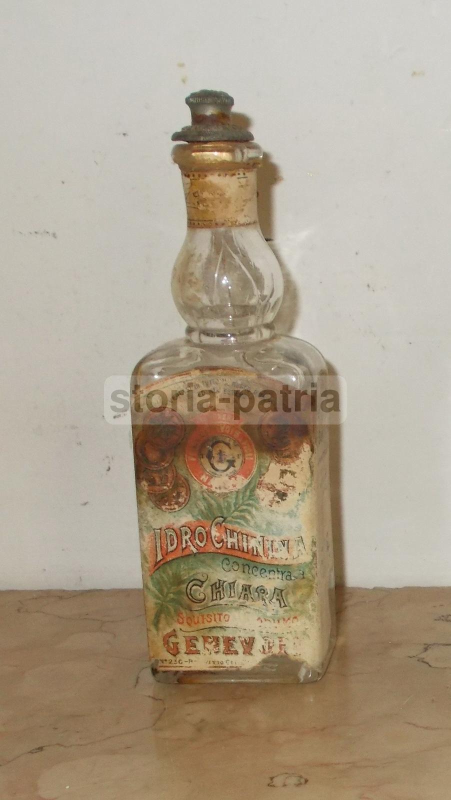 Antica Pubblicitaria, Idro Chinina, Forfora, Lozione Antisettica, Genevois, Napoli immagine 1