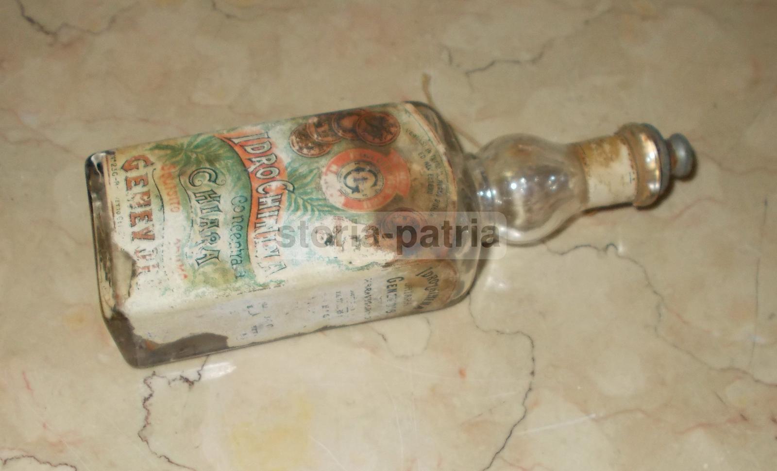 Antica Pubblicitaria, Idro Chinina, Forfora, Lozione Antisettica, Genevois, Napoli immagine 5