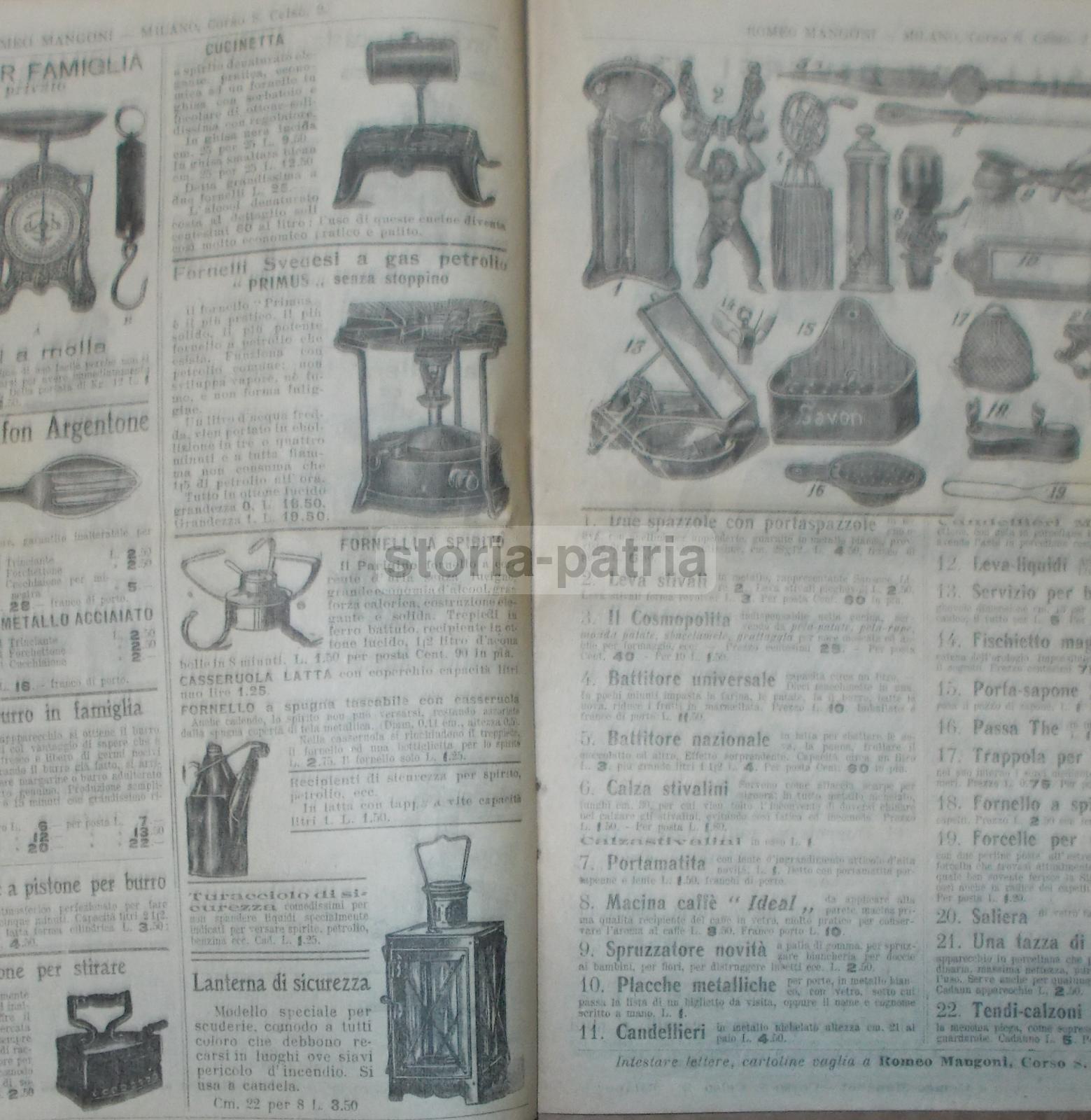 Antico Catalogo, Pipe, Musica, Strumenti Musicali, Amache, Casalinghi, Enologia, Rarita immagine 8