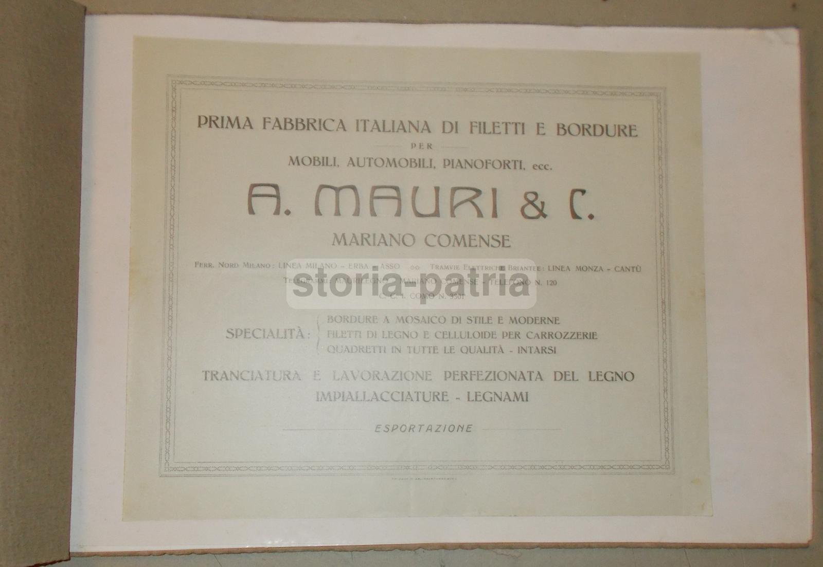 Architettura, Arti Decorative, Intarsi In Legno Per Mobili E Automobili, Mauri, Como immagine 4