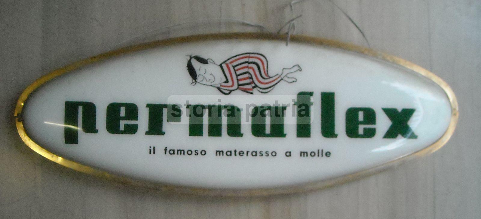 Arredamento, Letto, Materassi, Permaflex, Omino Stanco Di Paul Campani, Pubblicitaria immagine 1