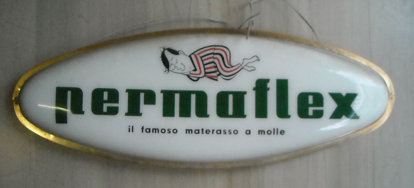 Arredamento, Letto, Materassi, Permaflex, Omino Stanco Di Paul Campani, Pubblicitaria immagine 9