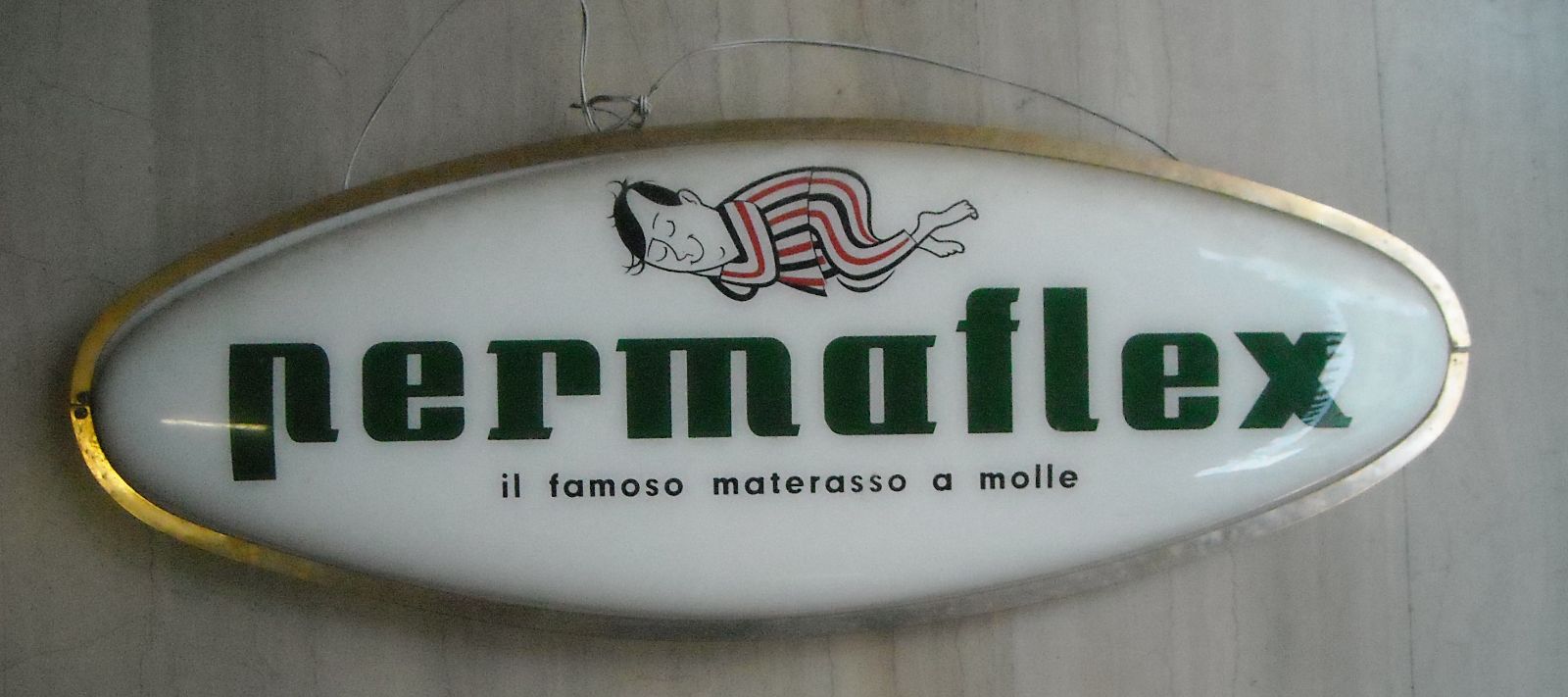 Arredamento, Letto, Materassi, Permaflex, Omino Stanco Di Paul Campani, Pubblicitaria immagine 11