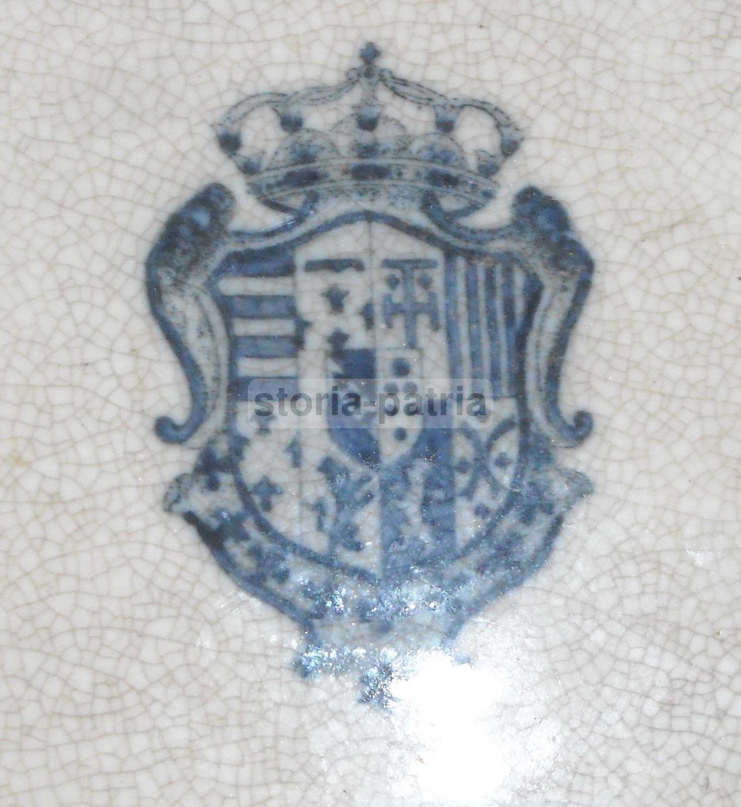 Arte, Araldica, Stemma Gentilizio, Piatto Molto Decorativo, Ceramica Da Collezione immagine 5