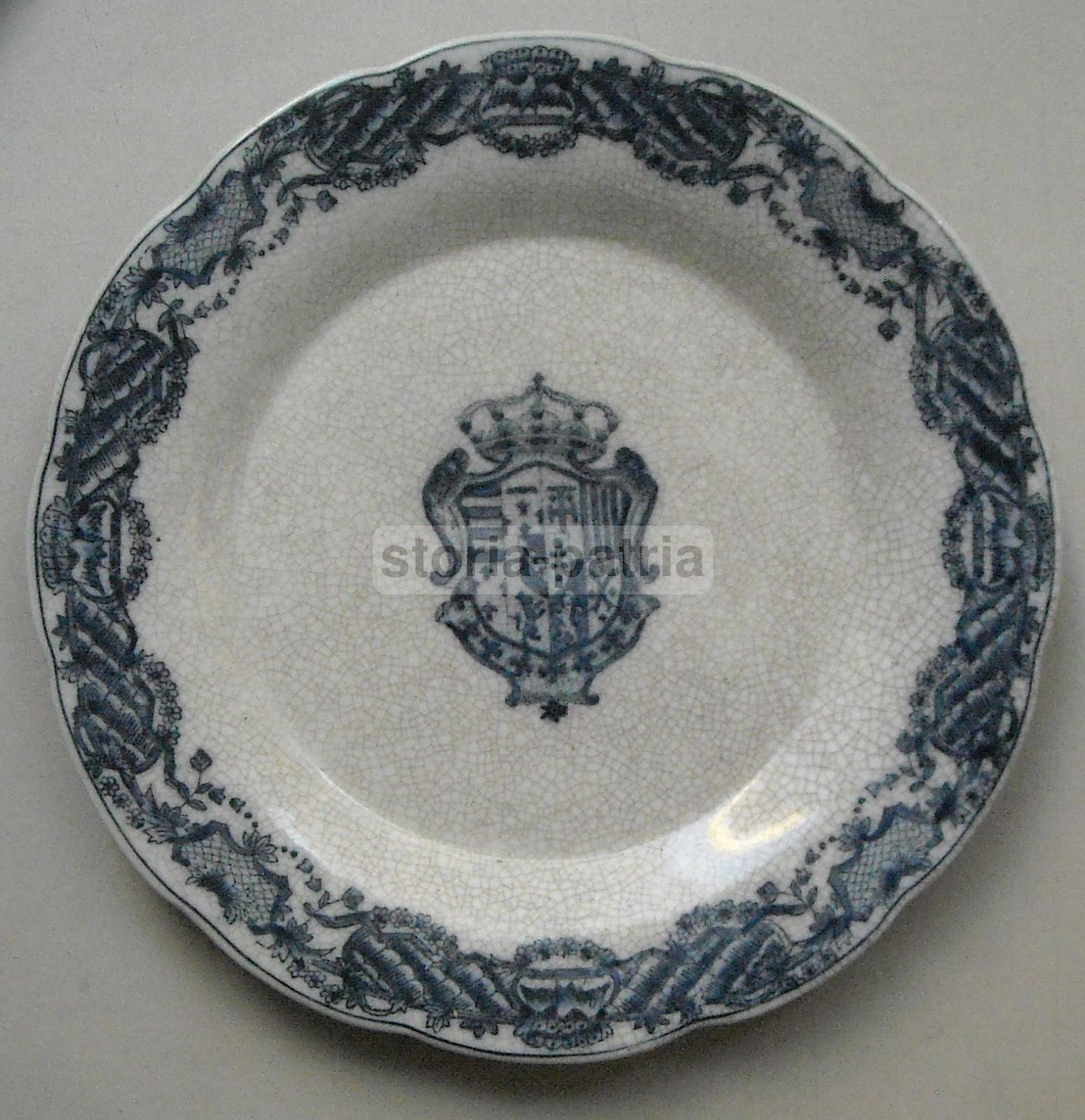 Arte, Araldica, Stemma Gentilizio, Piatto Molto Decorativo, Ceramica Da Collezione immagine 7