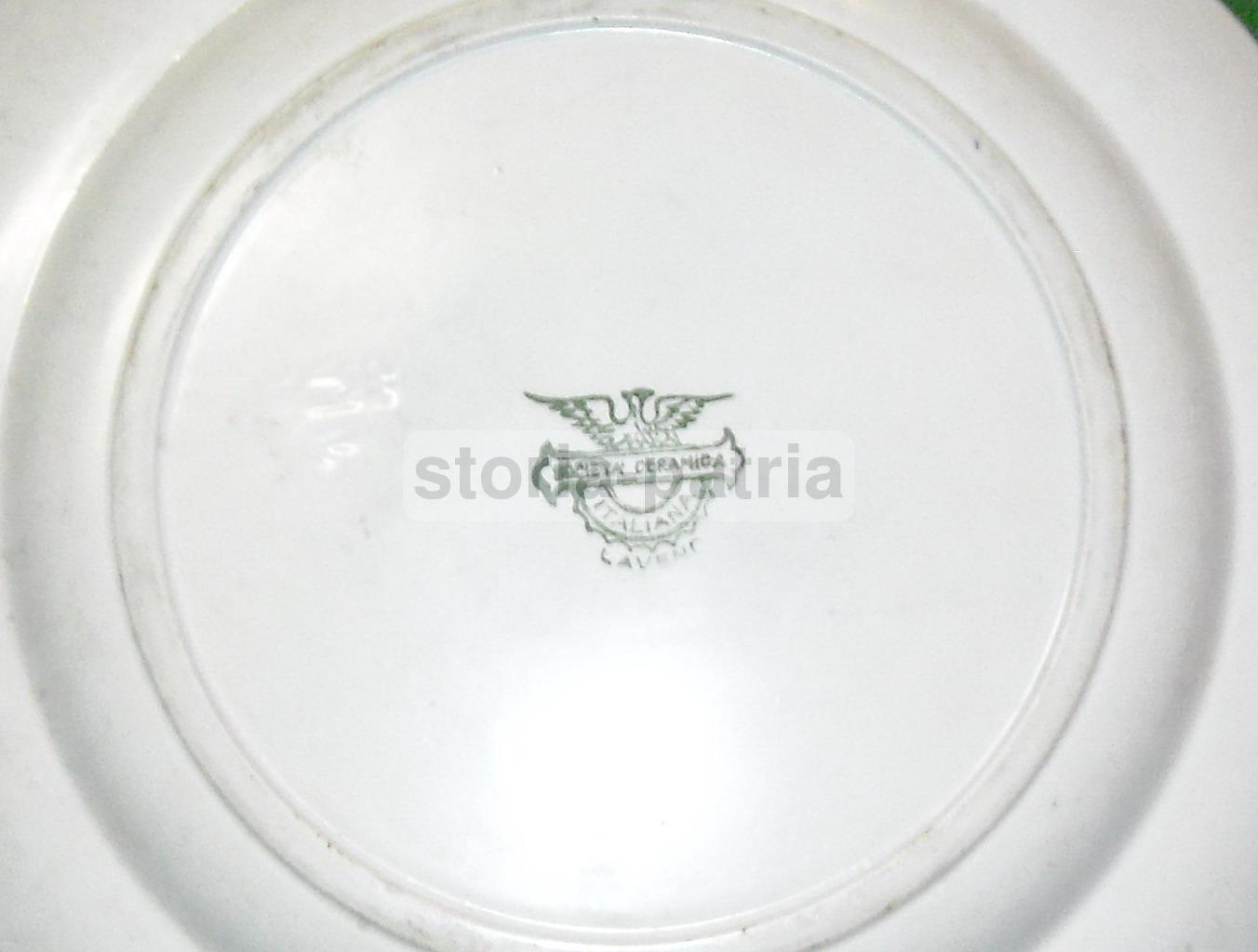 Arte, Araldica, Stemma Gentilizio, Piatto Molto Decorativo, Ceramica Laveno, Restauri immagine 4