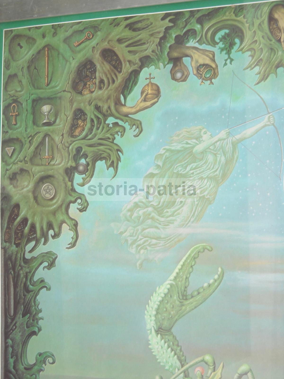 Arte, Astrologia, Esoterismo, Costellazioni, Massoneria, Suggestive Allegorie, Cancro immagine 1