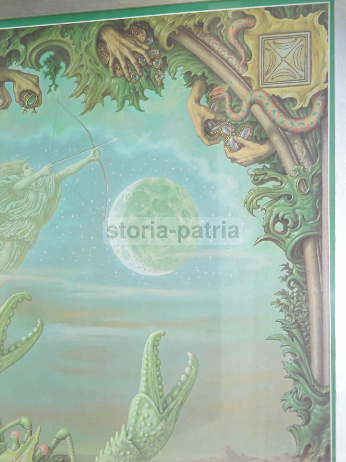 Arte, Astrologia, Esoterismo, Costellazioni, Massoneria, Suggestive Allegorie, Cancro immagine 4