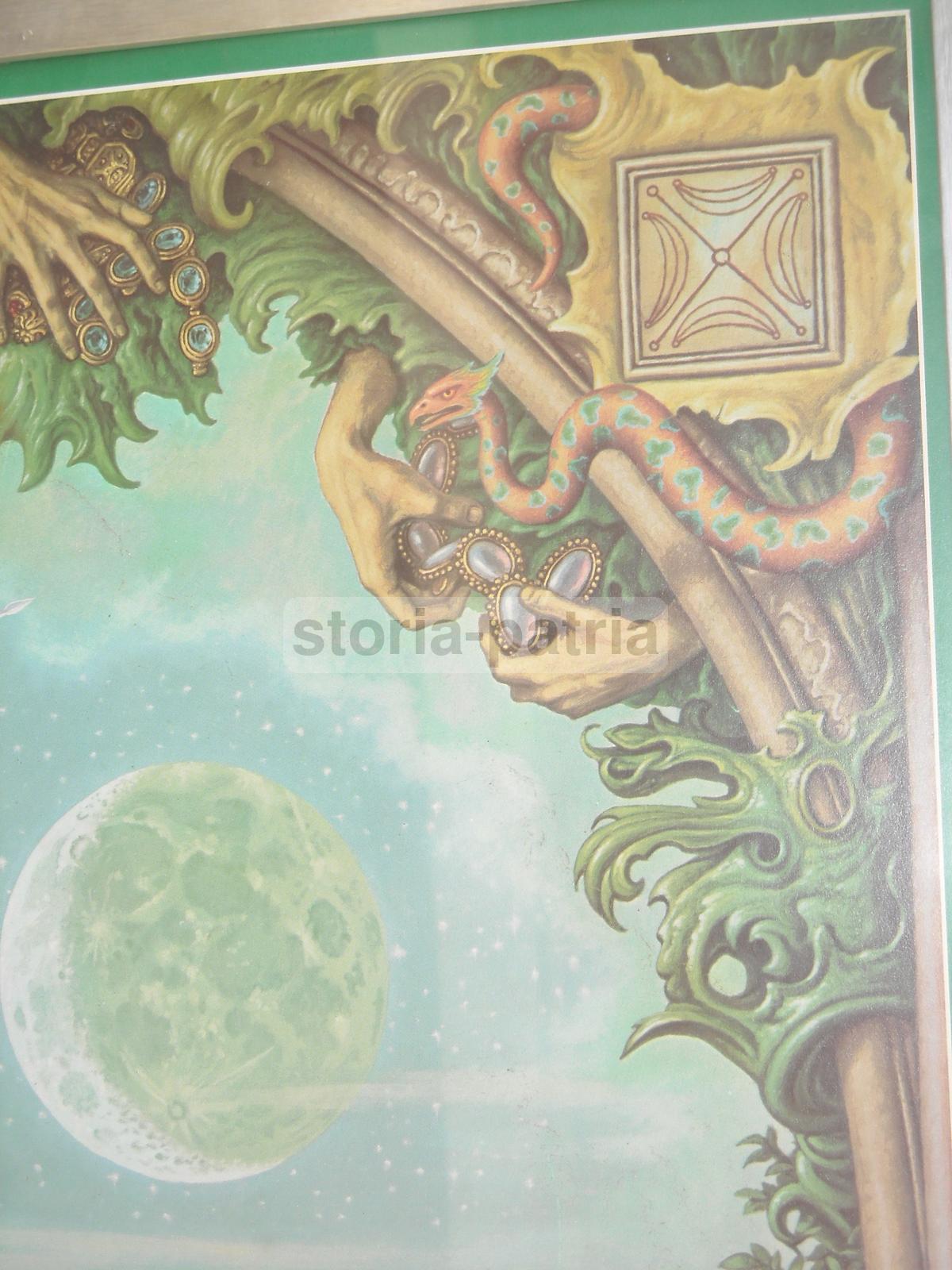 Arte, Astrologia, Esoterismo, Costellazioni, Massoneria, Suggestive Allegorie, Cancro immagine 7