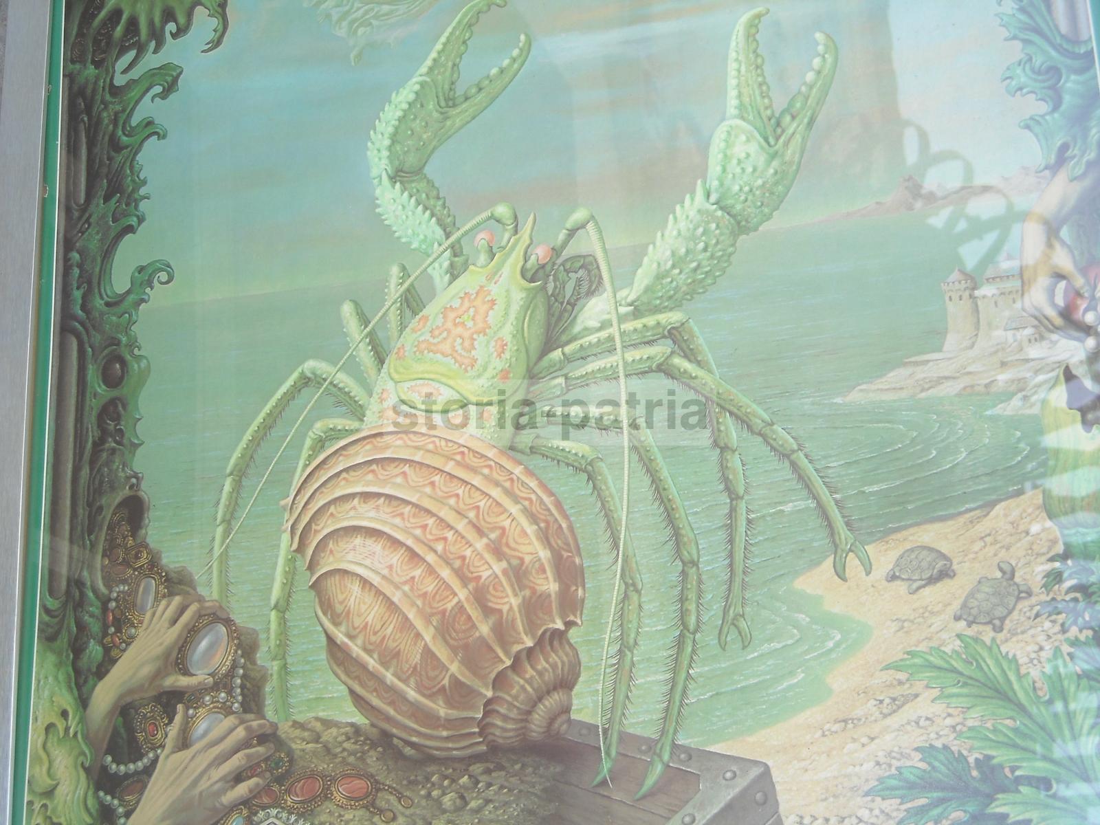 Arte, Astrologia, Esoterismo, Costellazioni, Massoneria, Suggestive Allegorie, Cancro immagine 9