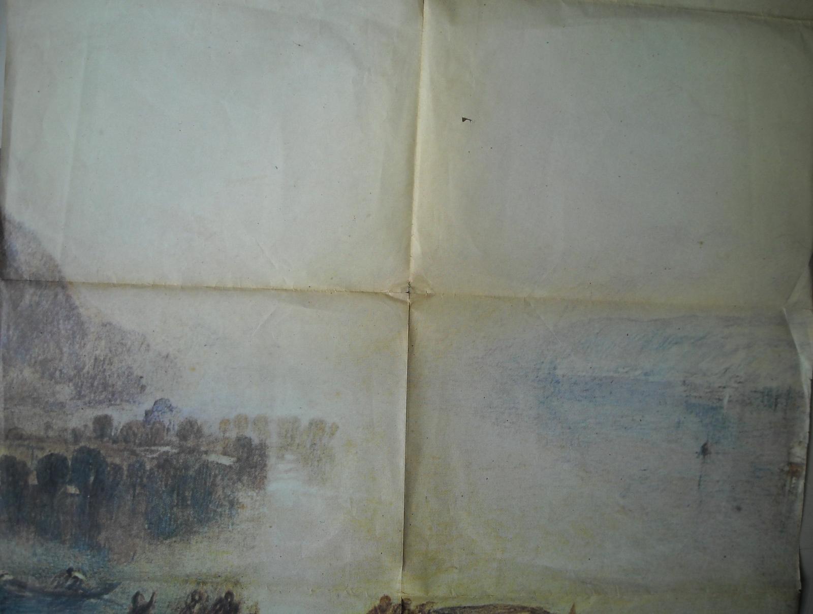 Arte, Esposizione, Turner, Grande Manifesto Pubblicitario, Decorativo, Da Collezione immagine 4