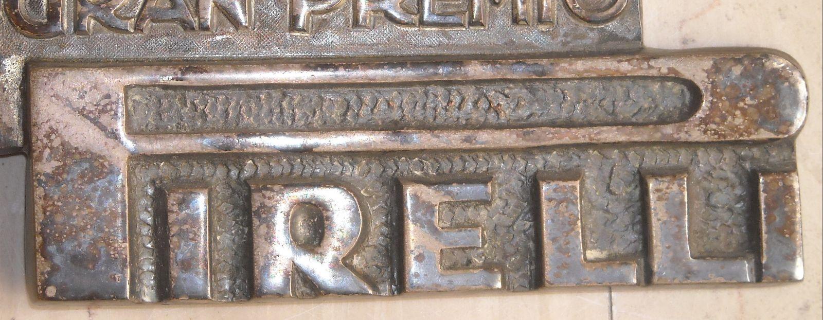 Arte, Scultura, Malinverni, Ciclismo, Sport, Biciclette, Rara Pubblicitaria Pirelli immagine 2