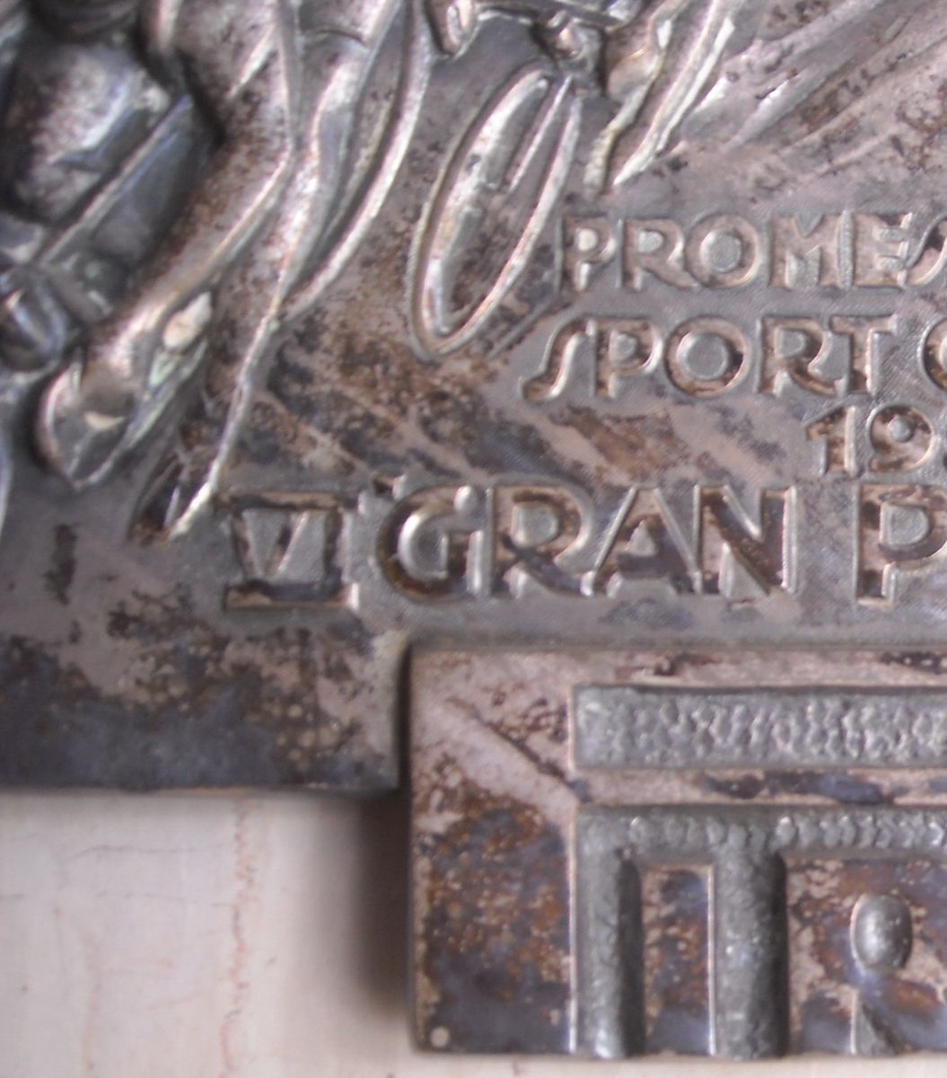 Arte, Scultura, Malinverni, Ciclismo, Sport, Biciclette, Rara Pubblicitaria Pirelli immagine 6