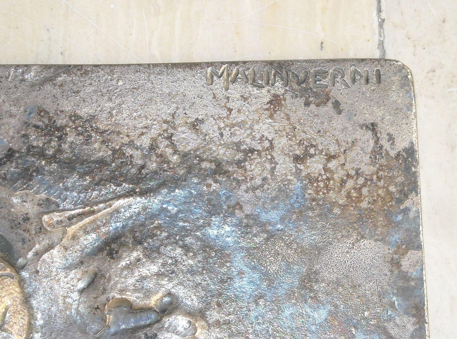 Arte, Scultura, Malinverni, Ciclismo, Sport, Biciclette, Rara Pubblicitaria Pirelli immagine 7