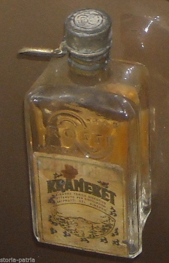 Asiago, Distilleria Rossi, Liquore Tonico Digestivo Al Ginepro, Kranebet, Pubblicita immagine 3