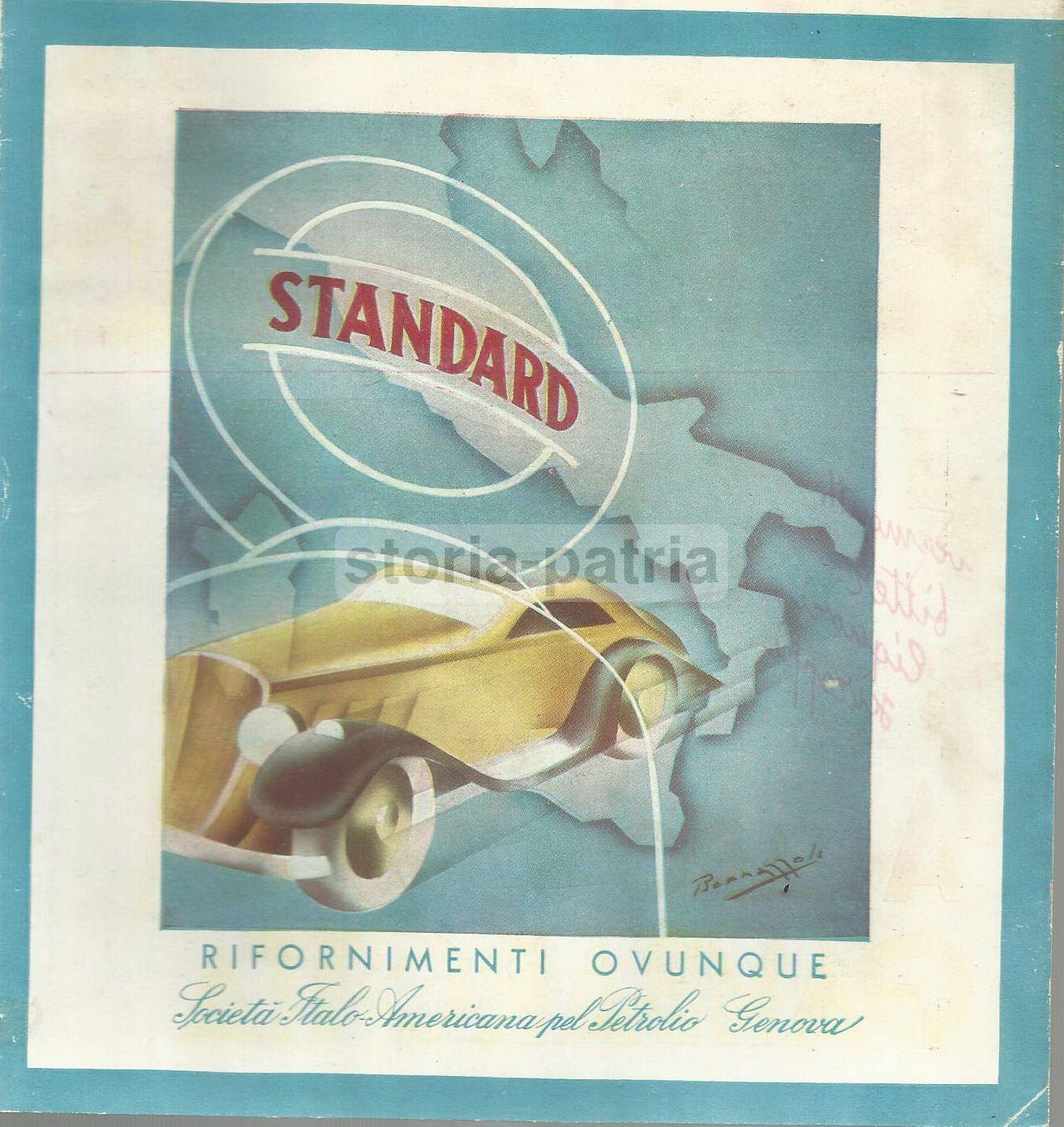 Automobili, Auto, Automobilismo, Motori, Lubrificanti, Standard, Bella Pubblicitaria immagine 1