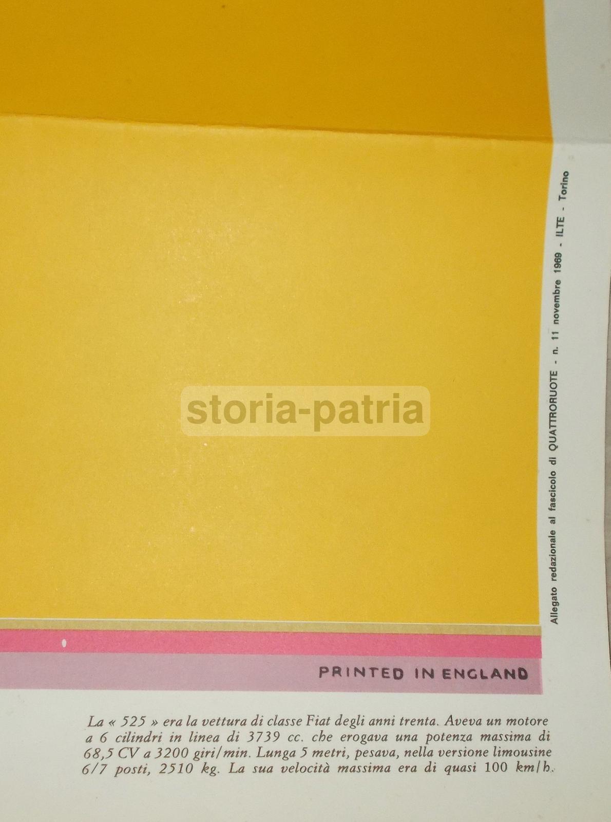 Automobili Italiane, 1969, Fiat, Ferrari, Maserati, De Tomaso, Abarth, Alfa Romeo, 525 immagine 6