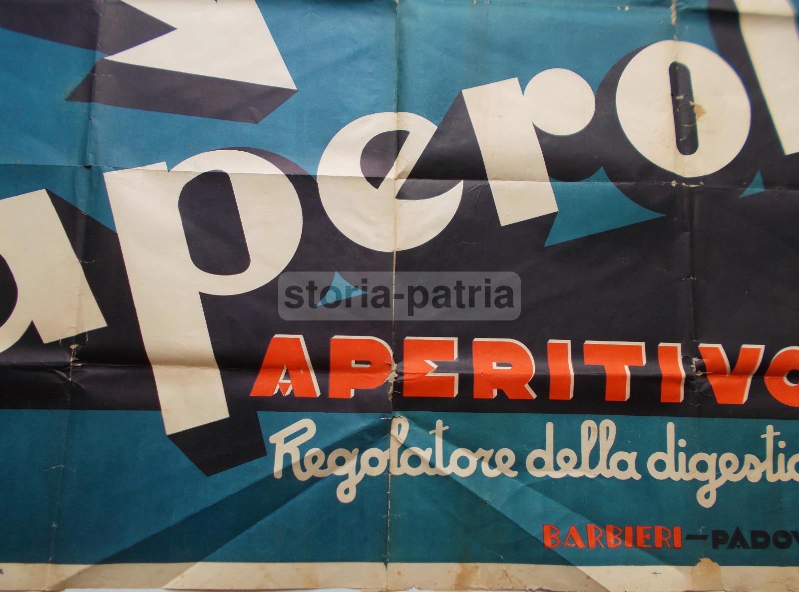 Bar, Caffetteria, Aperitivo, Digestivo, Padova, Barbieri, Menegazzo, Aperol, Manifesto immagine 10