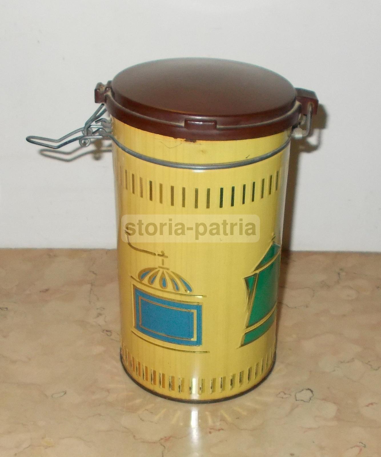 Bar, Caffetteria, Caffe, Vecchia Scatola Pubblicitaria, Caffettiere, Tazze, d'Epoca immagine 1