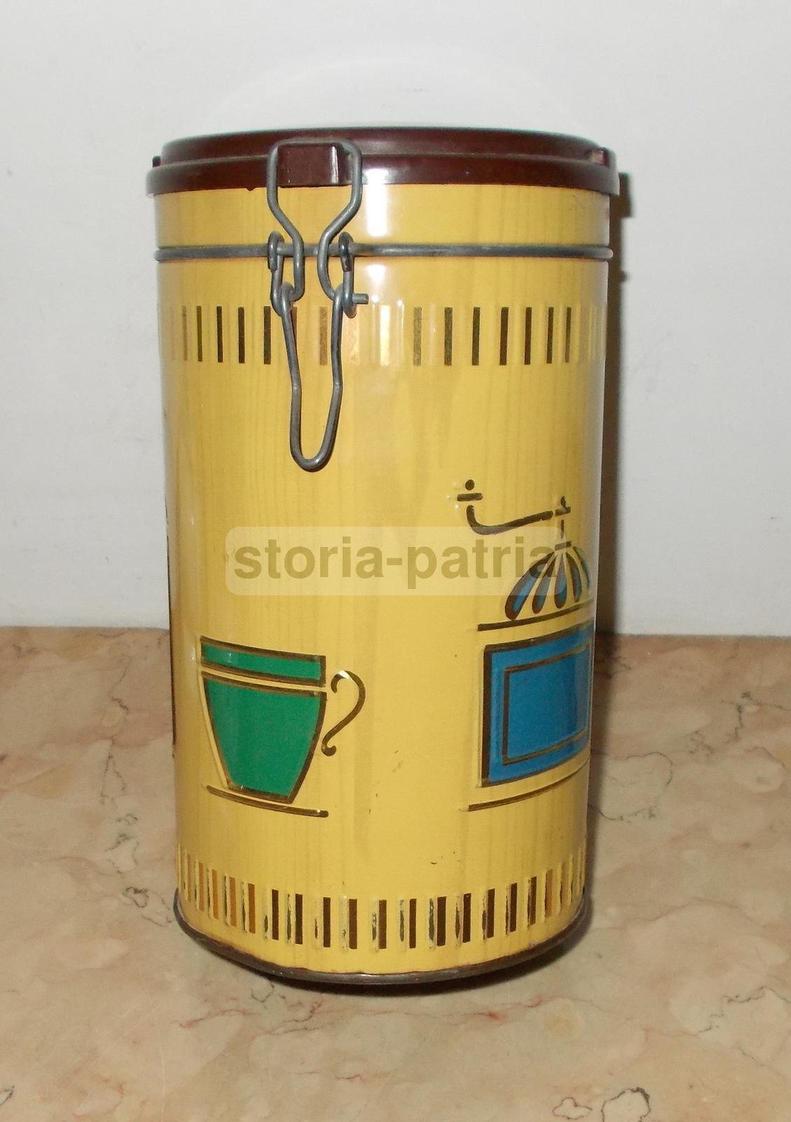 Bar, Caffetteria, Caffe, Vecchia Scatola Pubblicitaria, Caffettiere, Tazze, d'Epoca immagine 6