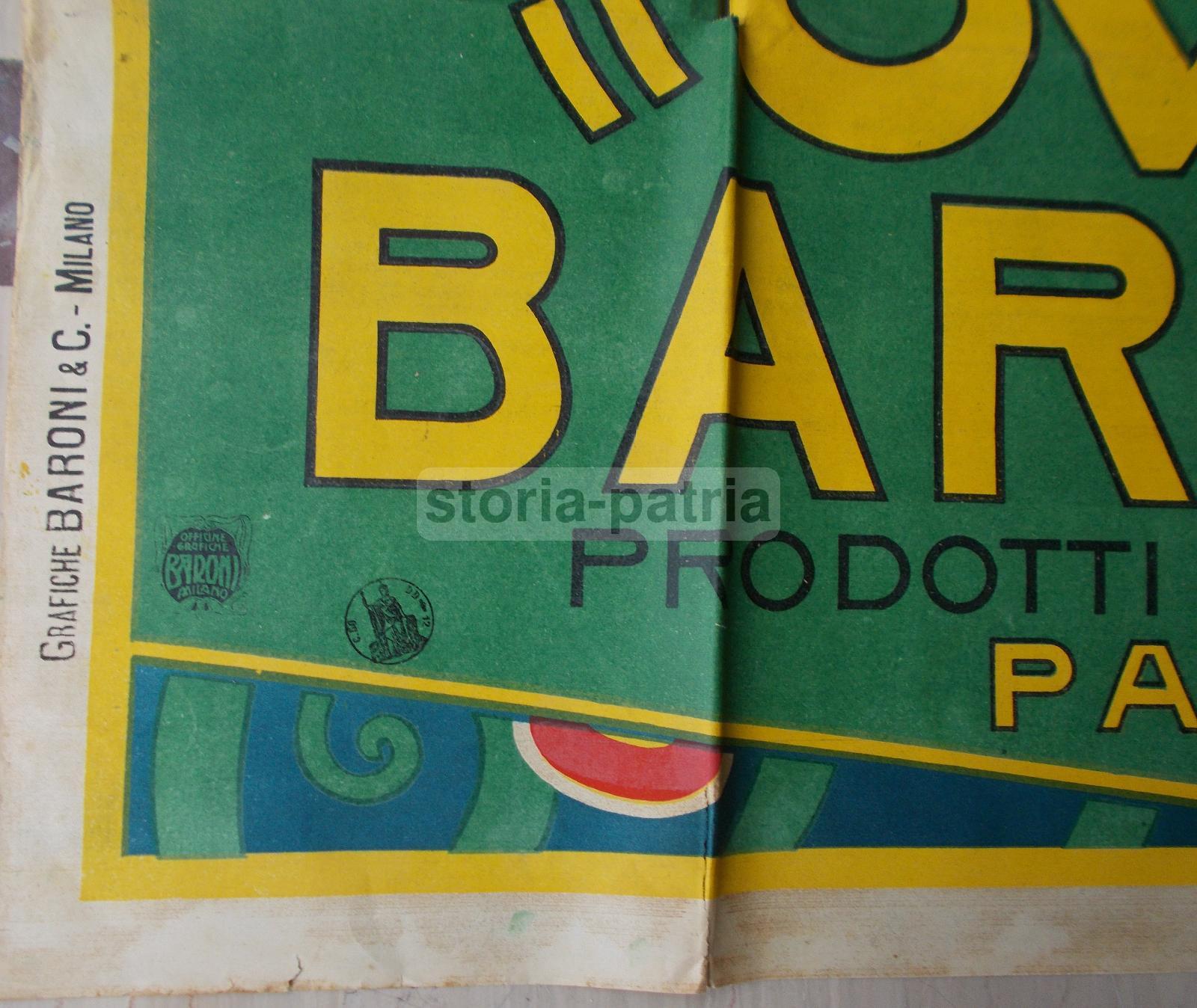 Bar, Caffetteria, Distilleria, Liquore Alluovo, Manifesto Pubblicitario, Scandellari immagine 4