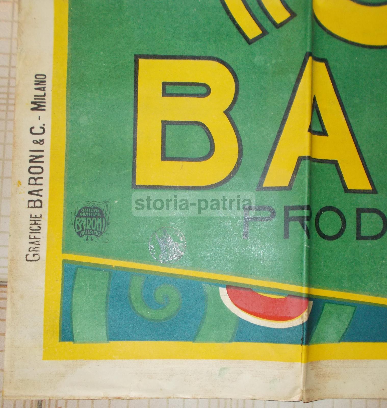 Bar, Caffetteria, Distilleria, Liquore Alluovo, Manifesto Pubblicitario, Scandellari immagine 8