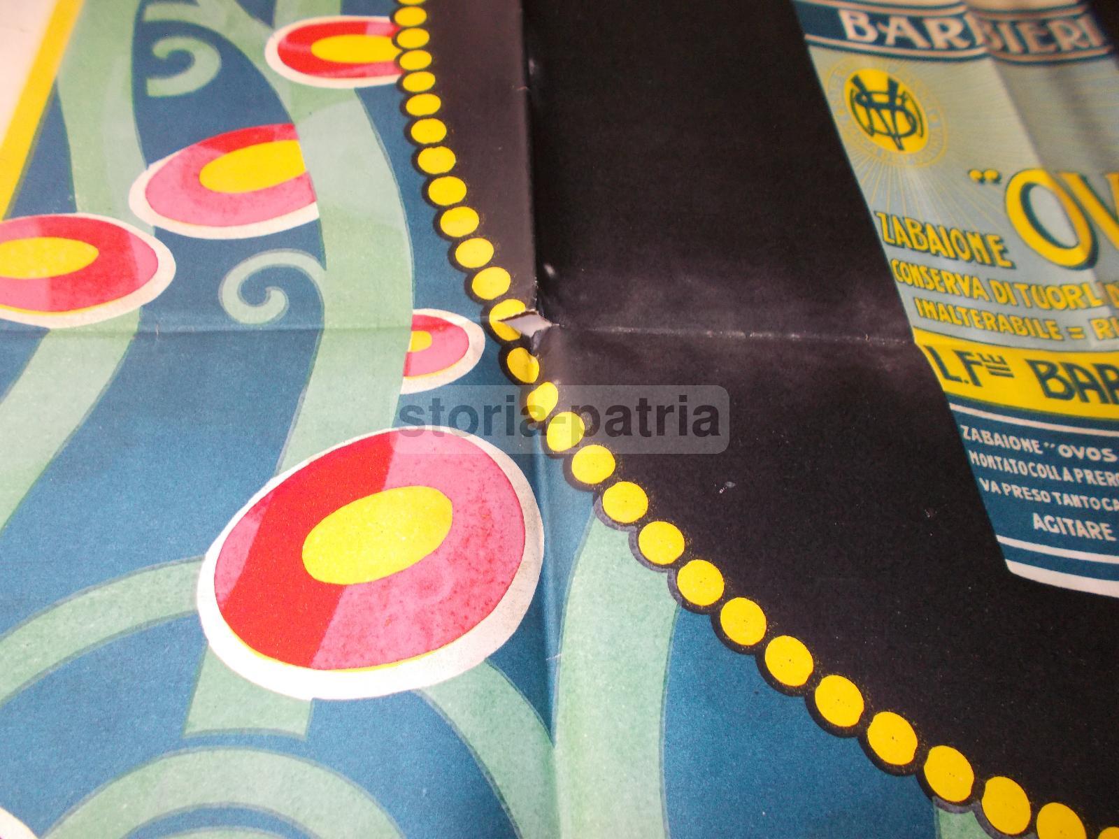 Bar, Caffetteria, Distilleria, Liquore Alluovo, Manifesto Pubblicitario, Scandellari immagine 12