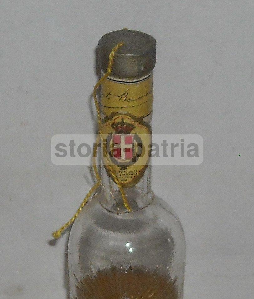 Benevento, Alberti, Liquore Strega, Graziosa Bottiglina, Da Collezione, Con Etichette immagine 3