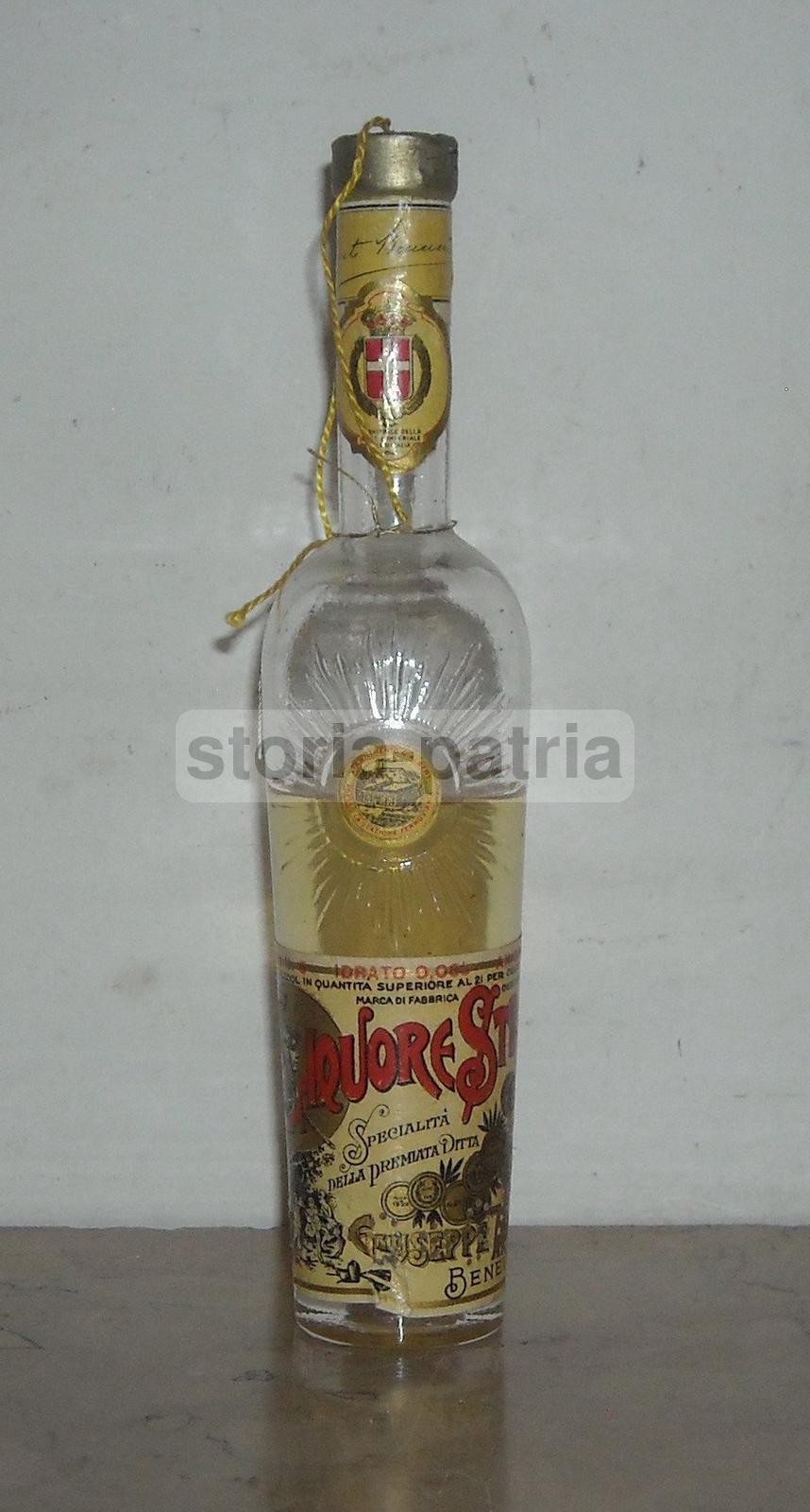 Benevento, Alberti, Liquore Strega, Graziosa Bottiglina, Da Collezione, Con Etichette immagine 4