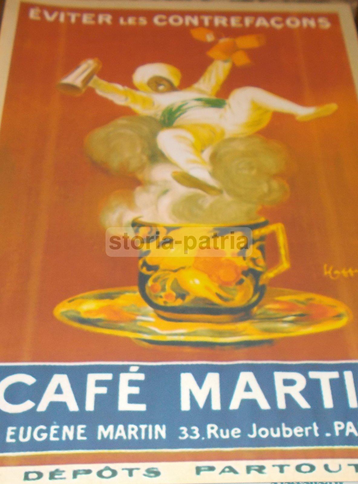 Cappiello, Bar, Caffetteria, Caffe, Parigi, Martin, Decorativo Reprint Pubblicitario immagine 6