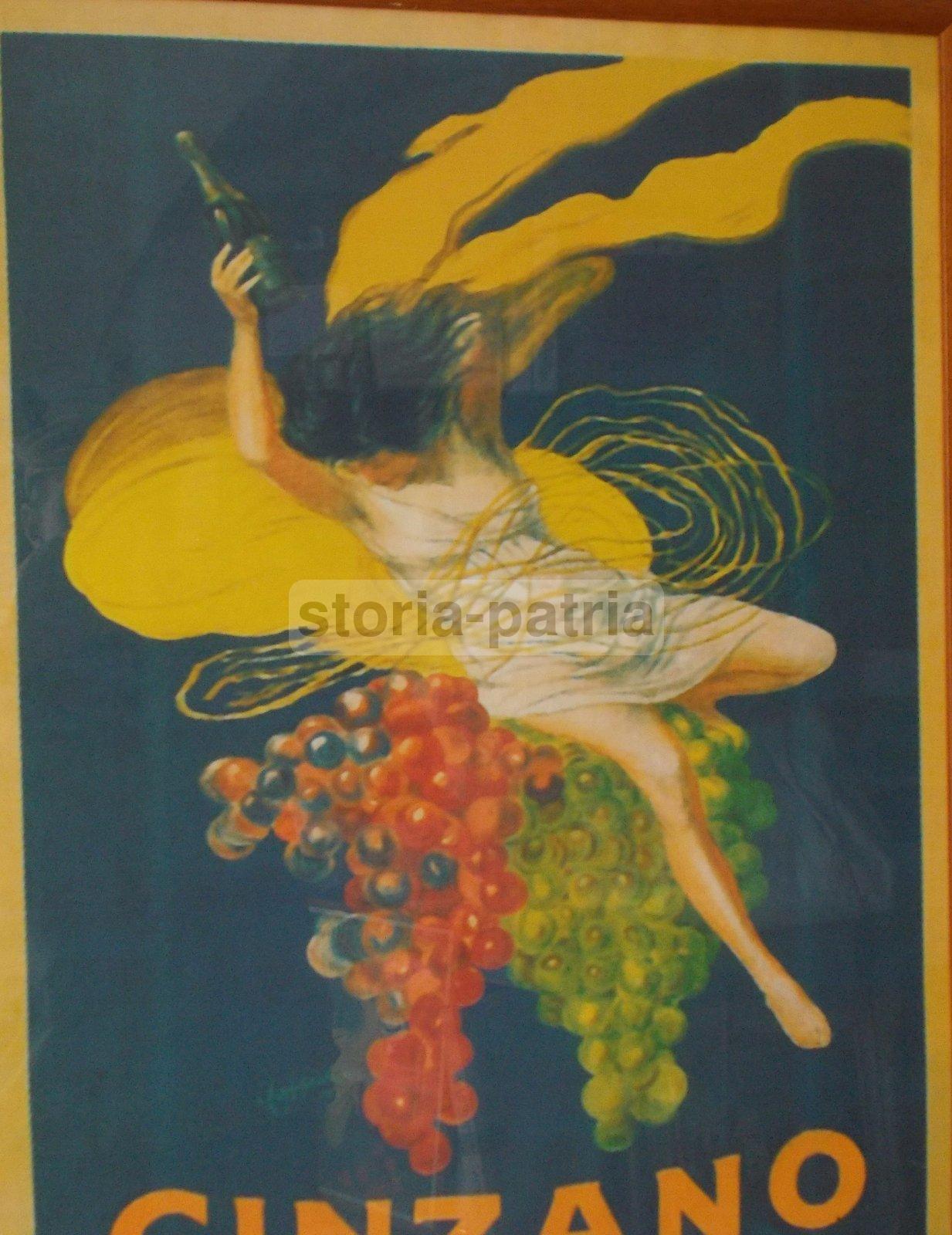 Cappiello, Bar, Caffetteria, Liquori, Vini, Enologia, Decorativo Reprint Pubblicitario immagine 3