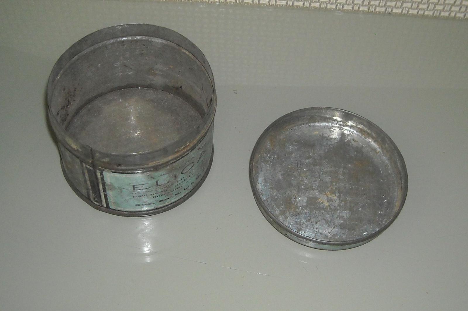 Cera Antisettica, Chimica, Cereria Societa Elica, Vecchio Barattolo Pubblicitario immagine 5