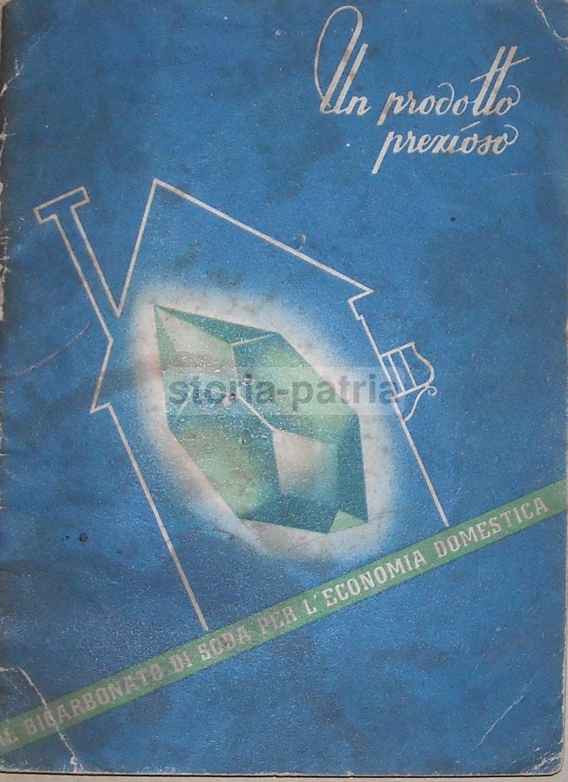 Chimica, Sanitaria, Economia Domestica, Cucina, Bucato, Bicarbonato Solvay, Pubblicita immagine 6