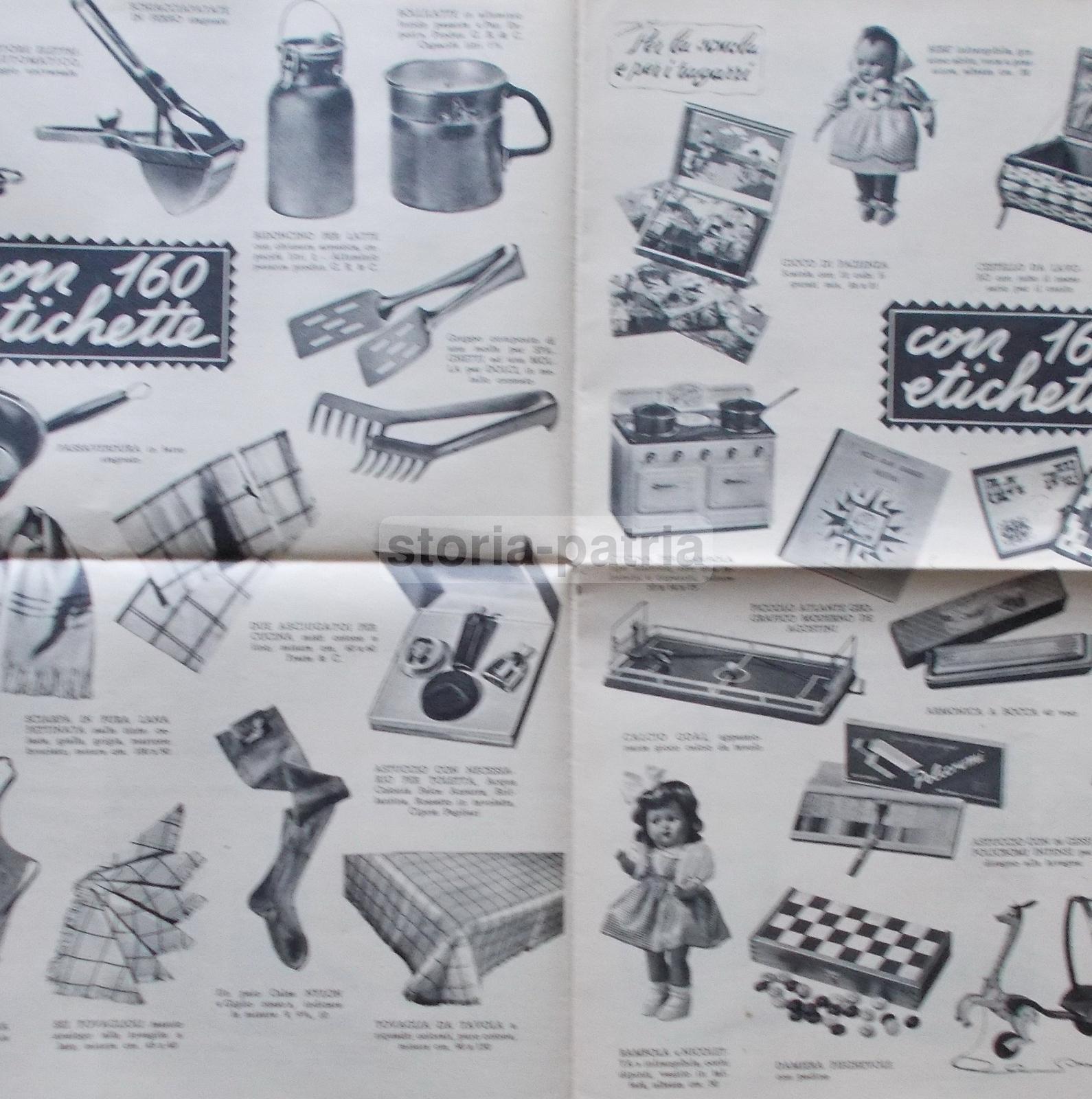 Confetture Cirio, Catalogo Premi Per Raccolta Etichette, Giocattoli, Caffe, Scuola immagine 2