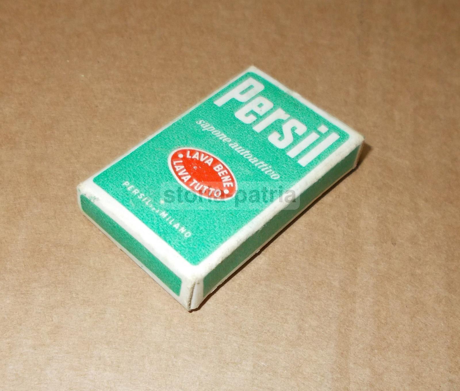 Cosmesi, Igiene, Sapone Autoattivo, Persil, Milano, Inusuale Minuscola Pubblicitaria immagine 2