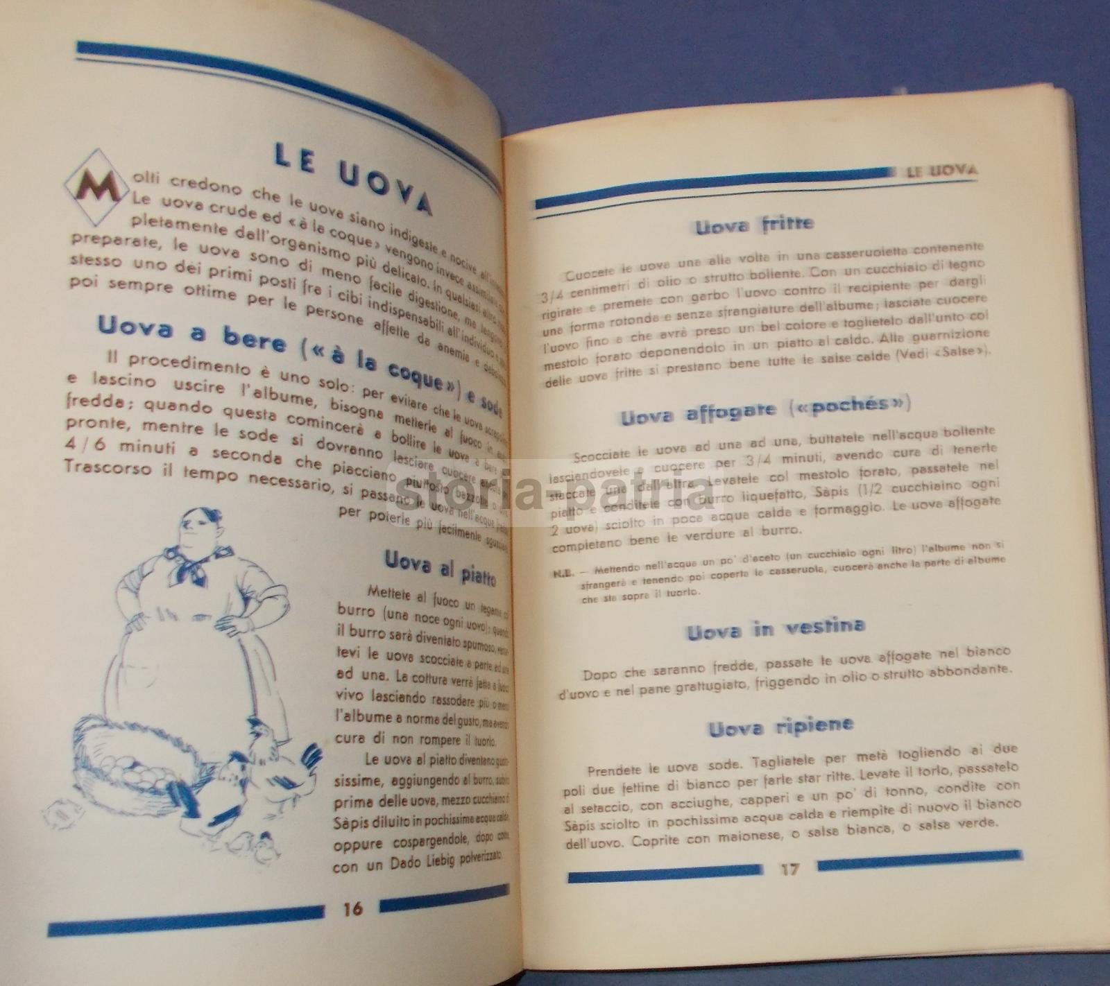 Cucina, Gastronomia, Ricette, Ricettario d'Epoca, Carni, Pesce, Liebig, Pubblicitaria immagine 3