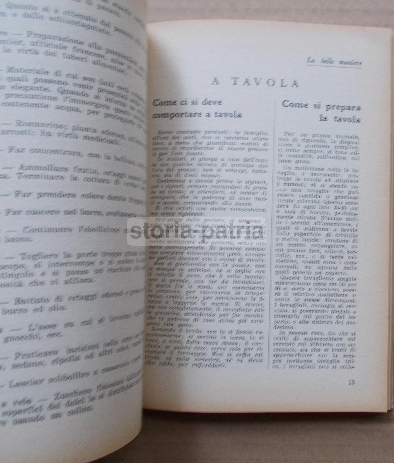 Cucina, Gastronomia, Ricette, Ricettario d'Epoca, Tavola, Alimentazione, Igiene, Dolci immagine 5