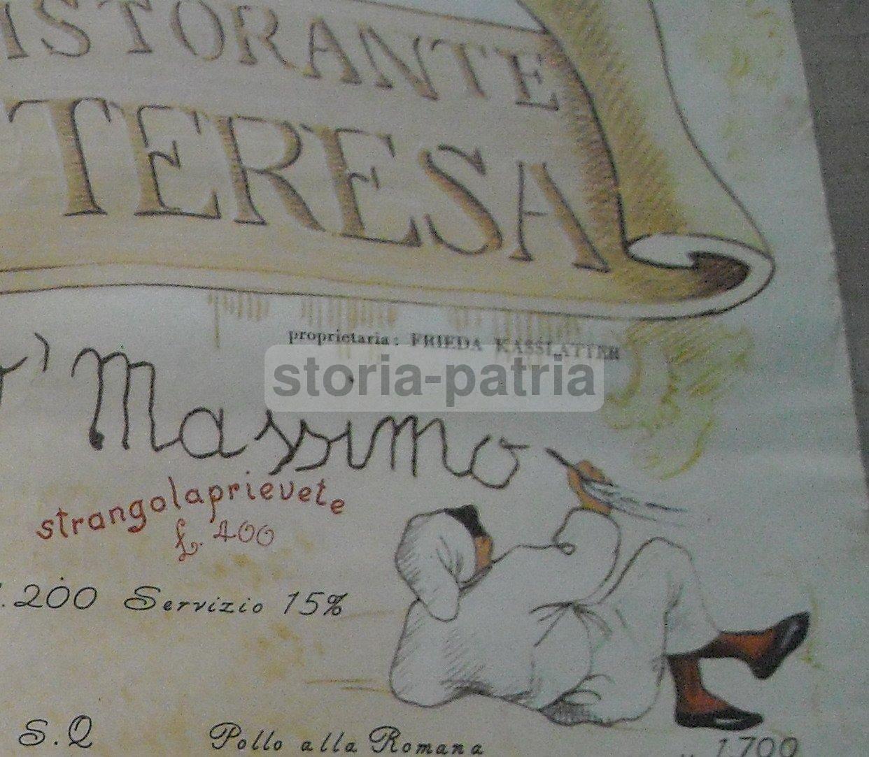 Cucina, Gastronomia, Ristoranti d'Epoca, Napoli, Folklore, Menu, Pesce, Kasslatter immagine 6