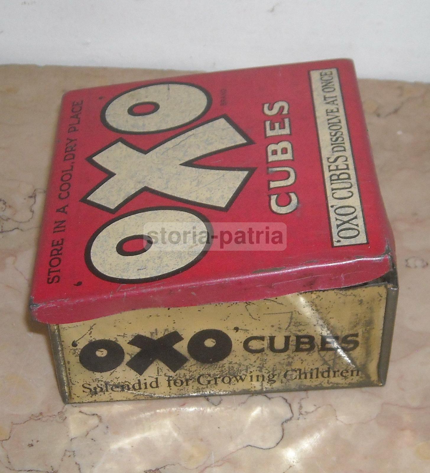 Cucina, Gastronomia, Scatola Pubblicitaria, Dadi Per Brodo, Da Collezione, d'Epoca immagine 1