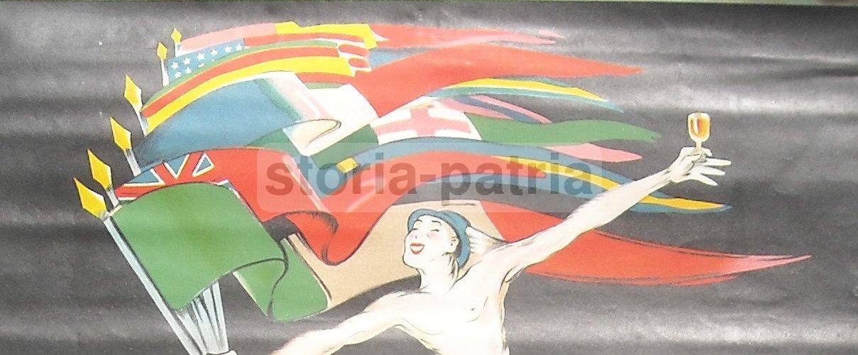 Distilleria, Liquori, Arte, Bella Allegorica Grafica Pubblicitaria, Bazzi, Bologna immagine 8