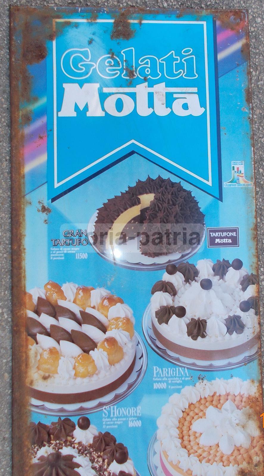 Dolciaria, Torte Gelato, Gelati, Cremeria, Decorativa Pubblicitaria, Olimpiadi, Motta immagine 2