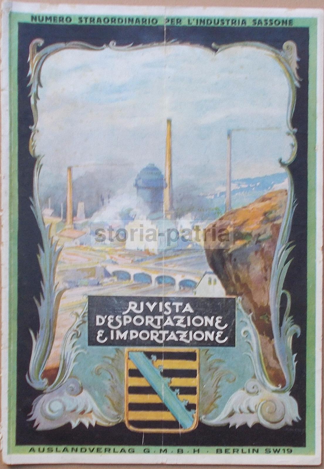 Economia, Commercio, Esportazione, Germania, Industria Sassone, Dresda, Pubblicitaria immagine 3