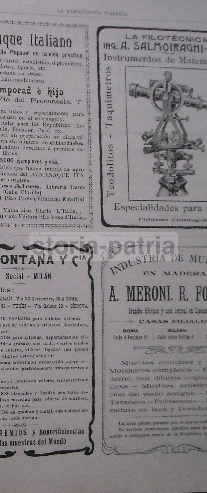 Economia, Commercio, Esportazione, Vino Toscano, Salmoiraghi, Carrozze Belloni, Diena immagine 2